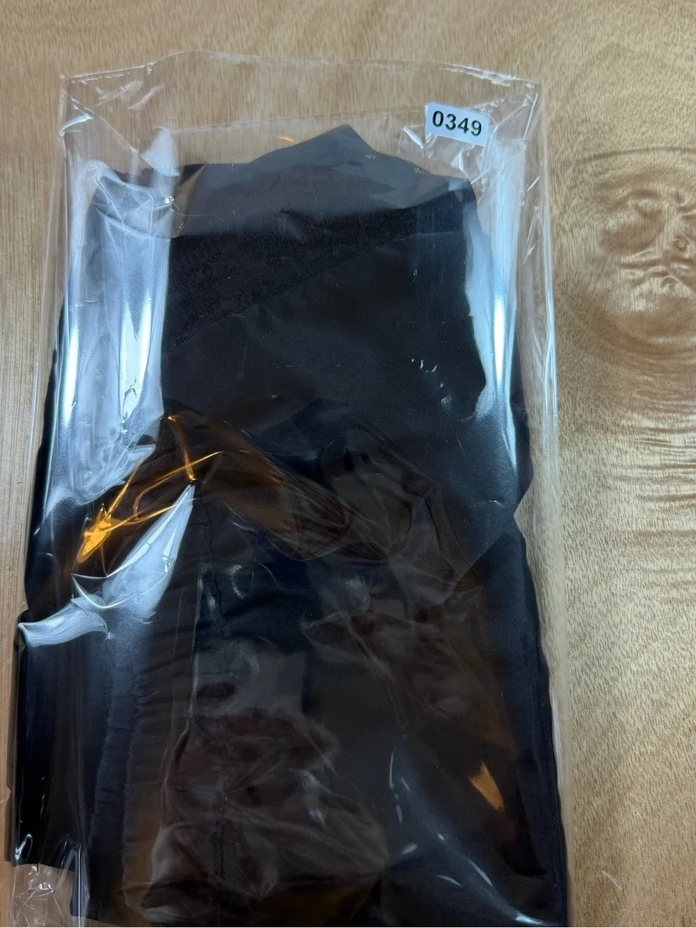 Boohoo Black Satin Lace-Panel Sleep Shorts - Picture 9 of 9